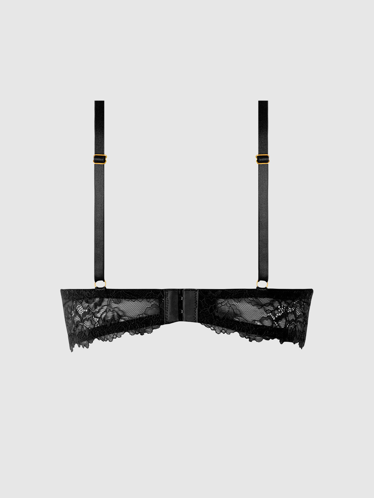 Elizabeth Lace & Rhinestone Push Up Demi  - Frederick's of Hollywood