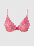 Elizabeth Lace & Rhinestone Push Up Demi - Frederick's of Hollywood