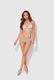 Neev Oil Slick Logo Longline Bra - Fredericks of Hollywood