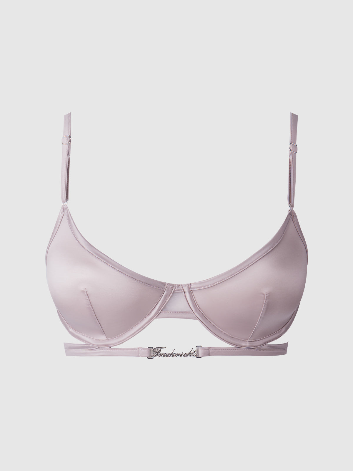 Neev Oil Slick Logo Longline Bra - Fredericks of Hollywood