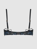 Harlow Embroidered Mesh Mono Wire Bra - Frederick's of Hollywood