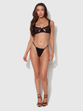 Pia Unlined Cutout Mesh Bra - Fredericks Of Hollywood