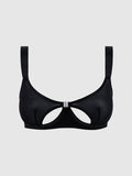 Pia Unlined Cutout Mesh Bra - Fredericks Of Hollywood