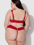Pia Unlined Cutout Mesh Bra - Frederick's of Hollywood