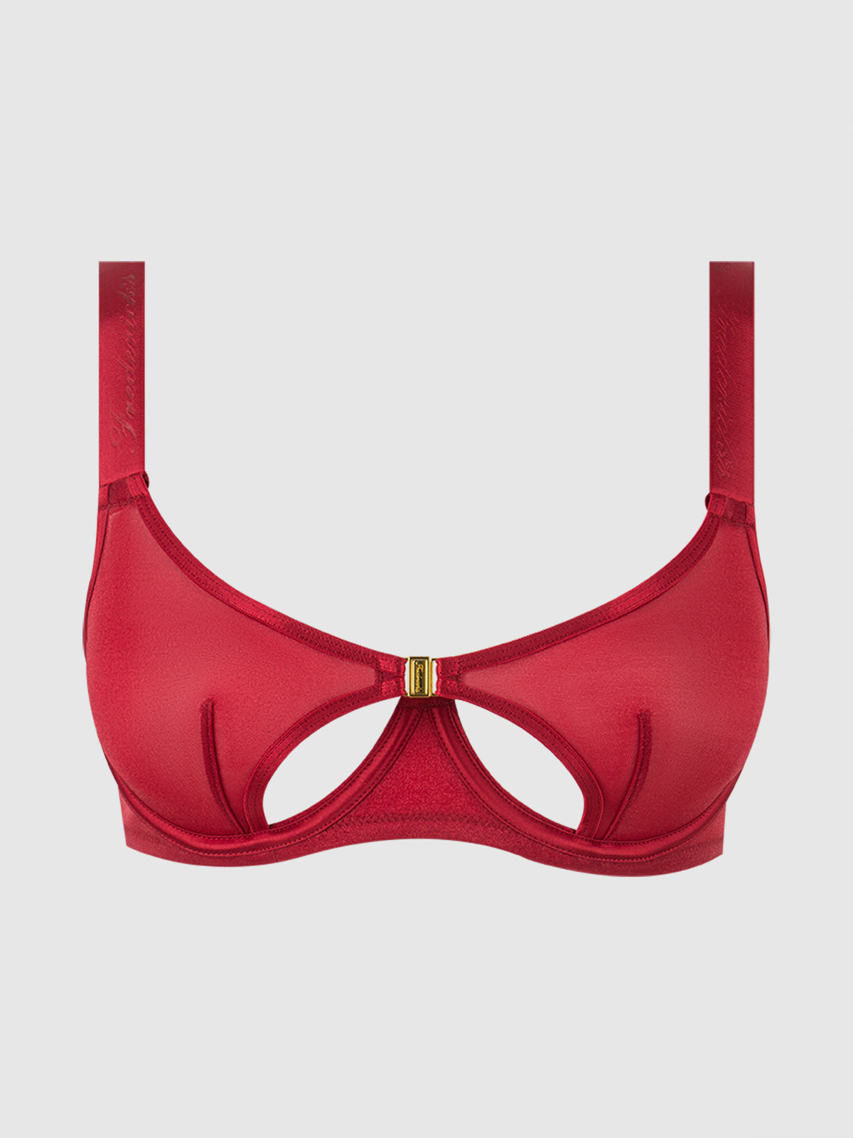 Pia Unlined Cutout Mesh Bra - Frederick's Of Hollywood