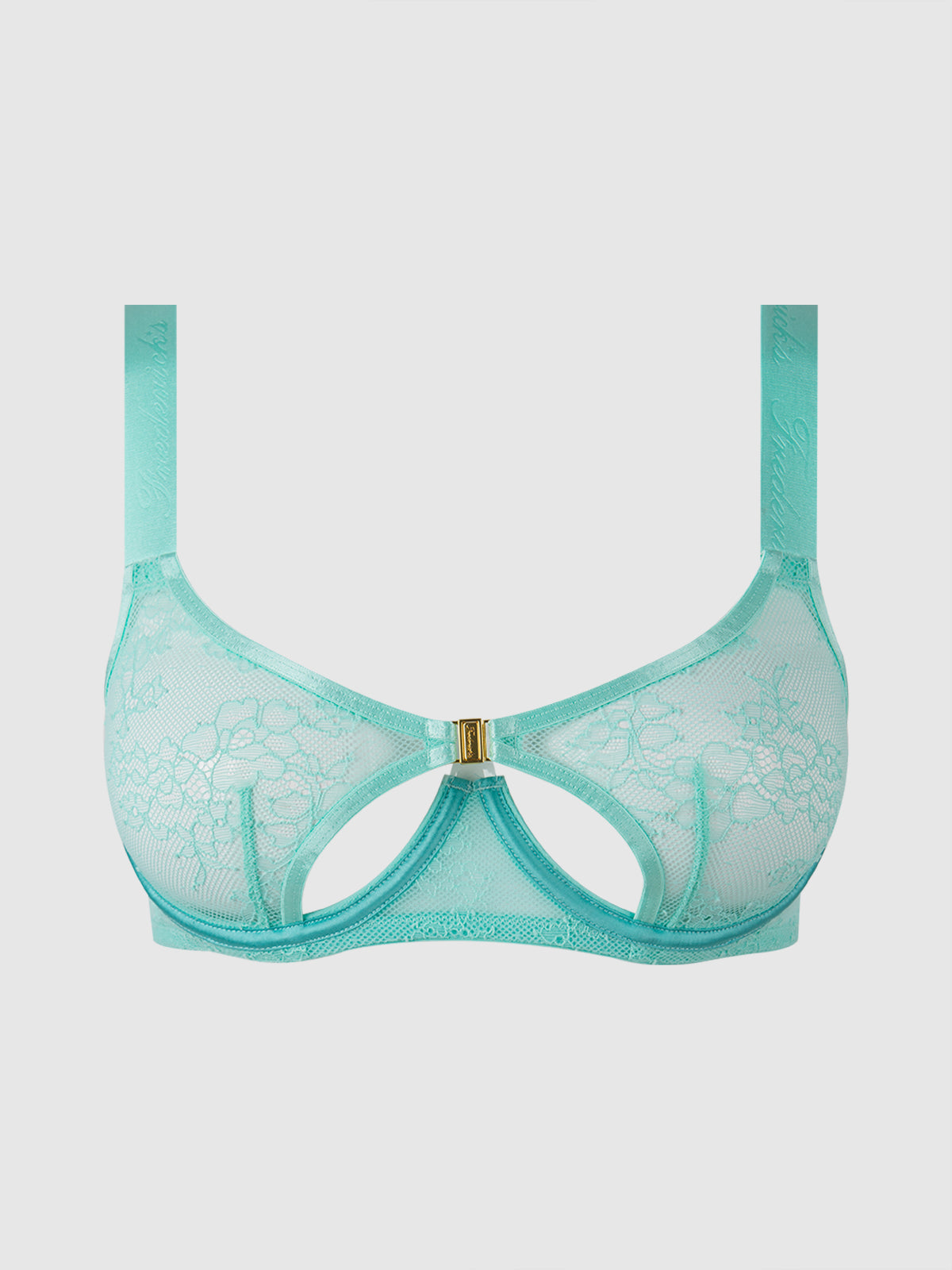 Pia Lace Unlined Cutout Open Bra - Frederick's Of Hollywood
