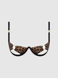 Raven O-Ring Open Cup Bra - Frederick's of Hollywood