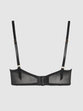 Melrose Embroidered Garter Bralette - Frederick's of Hollywood
