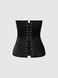 Iconic Satin Scoop Neck Corset - Frederick's of Hollywood