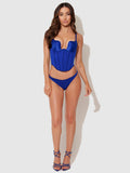 Petra Swirl Plunge Push Up Bustier - Frederick's of Hollywood