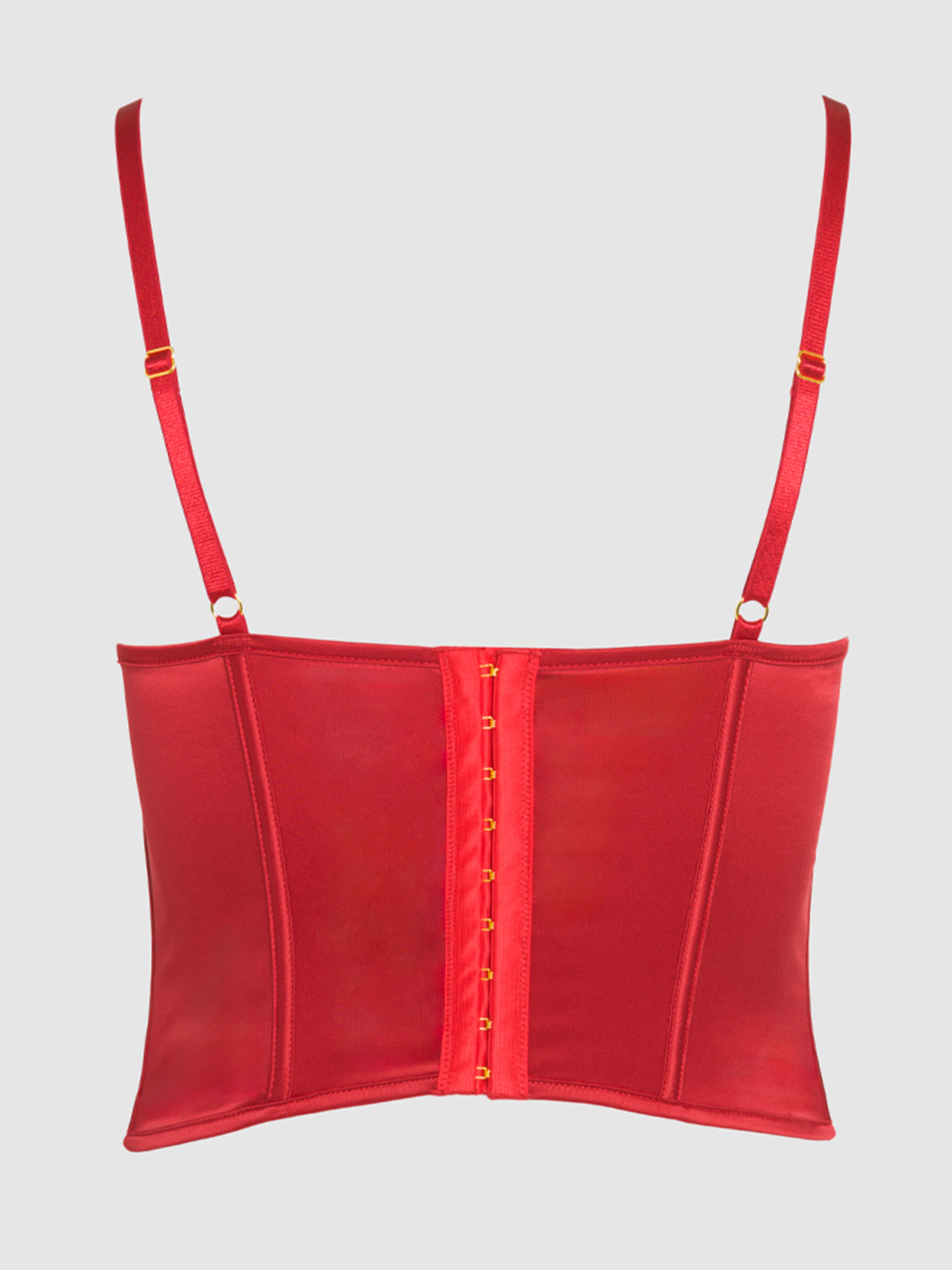 Petra Swirl Plunge Push Up Bustier - Frederick's of Hollywood