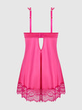 Neev Lace Open Cup Babydoll - Frederick's of Hollywood