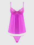 Arianna Lace & Chains Underwire Babydoll - Frederick's of Hollywood