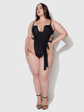 Rising Star Chain Swim One Piece - Frederick's of Hollywood