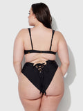 Rising Star Chain Push Up Swim Top - Frederick's of Hollywood