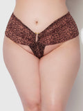 Alanza Mesh U Hook Thong Swim Bottom - Frederick's of Hollywood