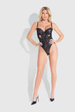 Desiree Lace Teddy - Black