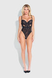 Desiree Lace Teddy - Black