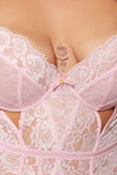 Desiree Lace Teddy - Fredericks of Hollywood
