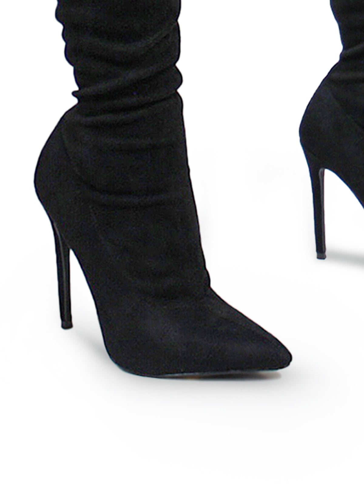 Heidi Stretch Boots - Frederick's of Hollywood