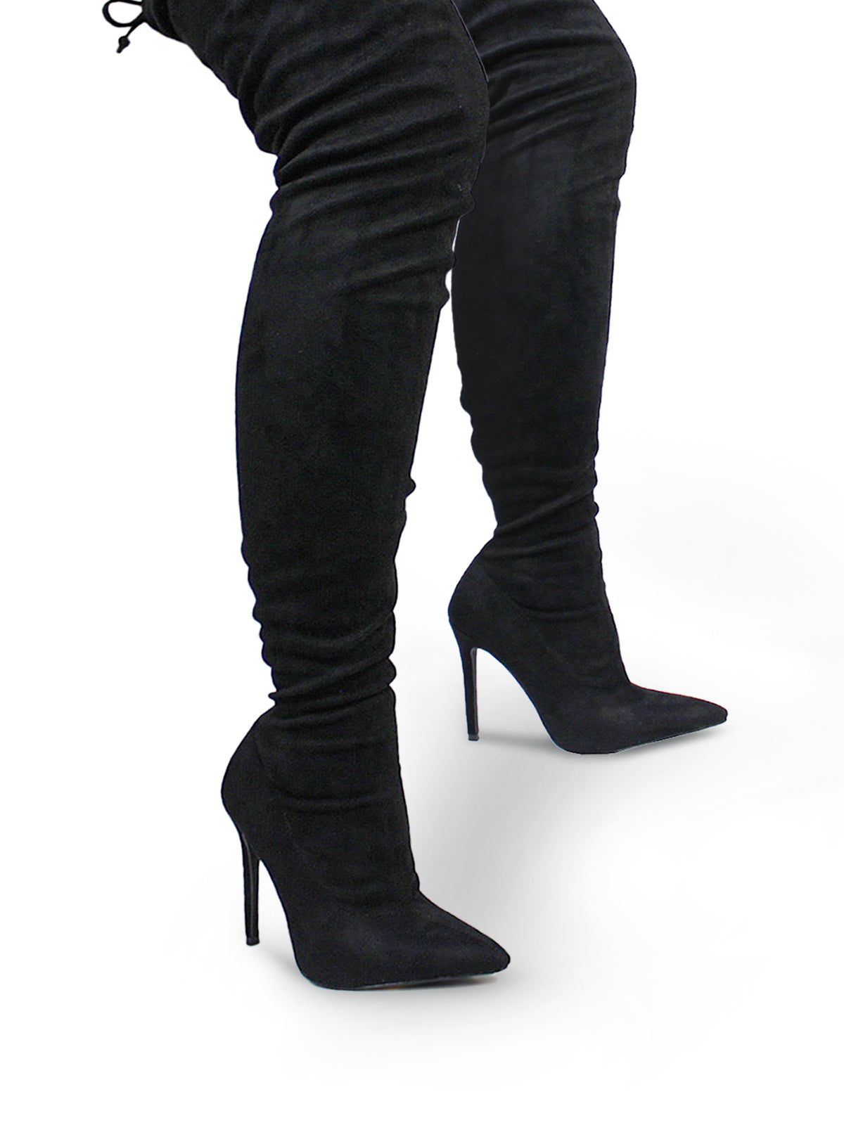 Heidi Stretch Boots - Frederick's of Hollywood