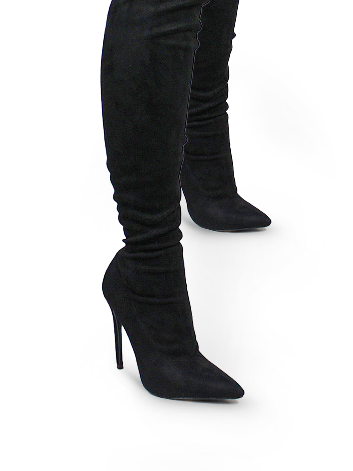 Heidi Stretch Boots - Frederick's of Hollywood