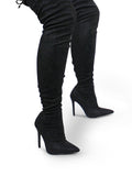 Heidi Stretch Boots - Frederick's of Hollywood