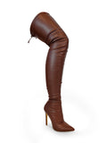 Heidi Stretch Boots - Frederick's of Hollywood