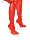 Heidi Stretch Boots - Frederick's of Hollywood