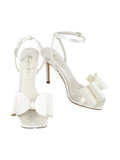 Julienne Bow Heel - Ivory