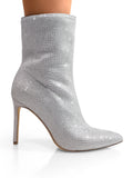 Nadia Rhinestone Booties - Frederick's of Hollywood