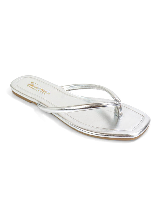 Tallulah Thong Flat Sandal - Frederick's of Hollywood