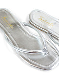 Tallulah Thong Flat Sandal - Frederick's of Hollywood