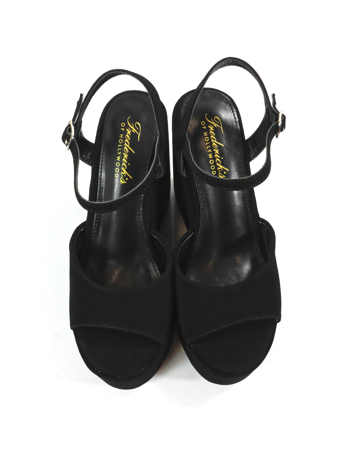 Tony Peep Toe Wedges - Frederick's of Hollywood