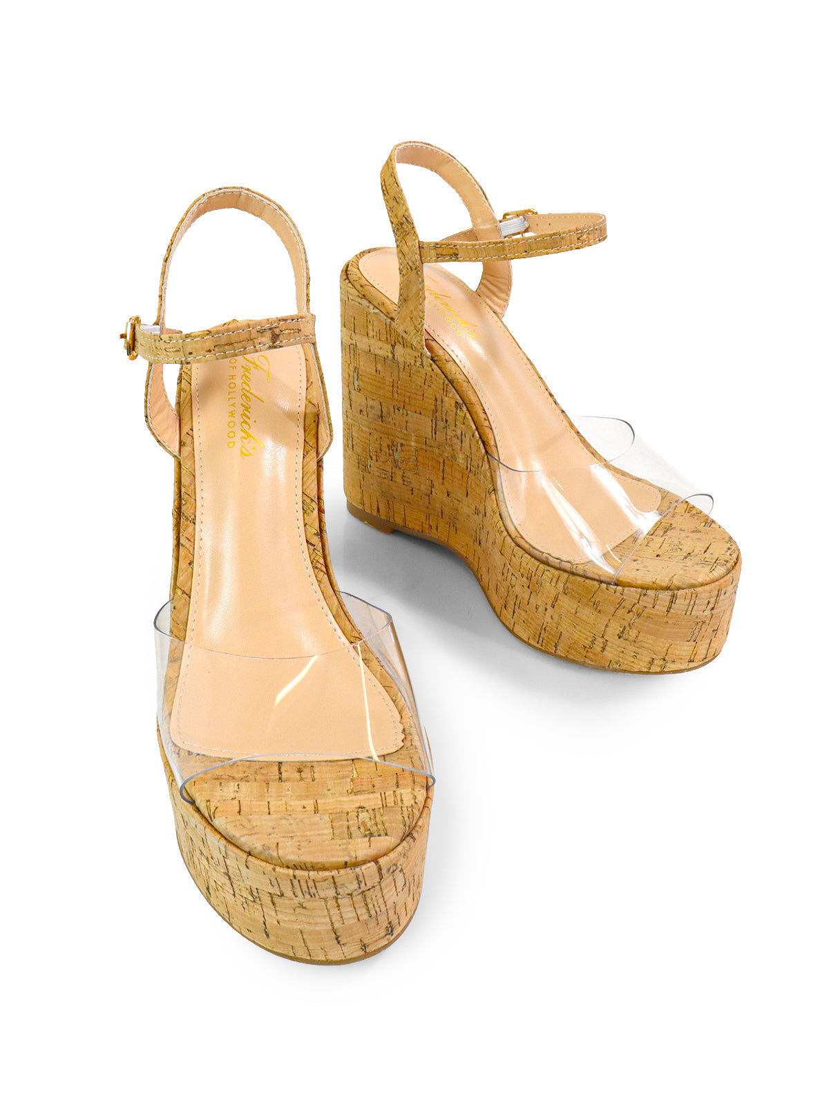 Tony Peep Toe Wedges - Frederick's of Hollywood