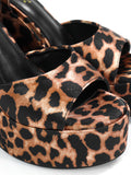 Tony Peep Toe Wedges - Frederick's of Hollywood