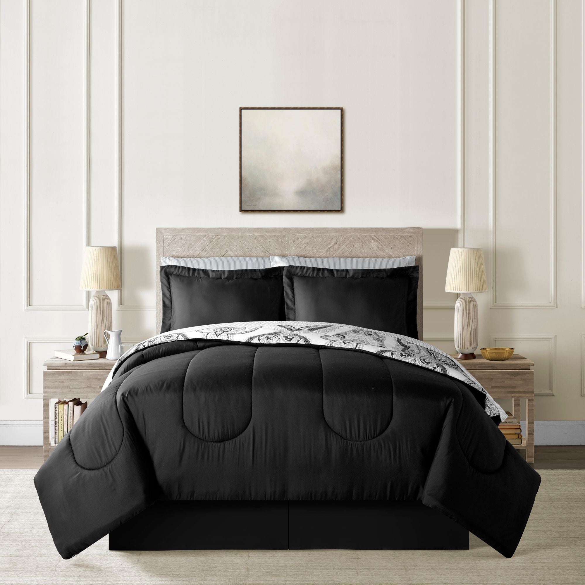 Edwin 8 Piece Comforter Set