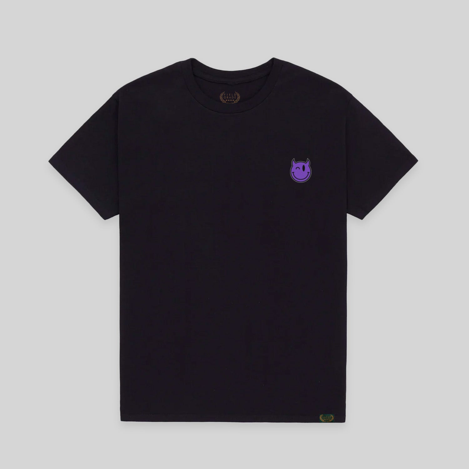DEMON TIME BLACK COTTON TEE