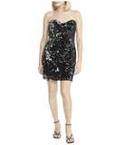 Sweetheart Sequin Dress