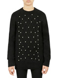 Embellished Cable Pullover