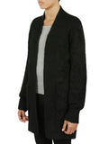 Cable Flyaway Cardigan
