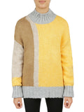 Color Block Tunic Sweater