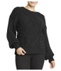  Cable Knit Cropped Pullover Sweater