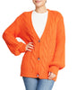 Deep V Cable Cardigan
