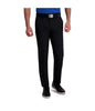 Haggar Men's Cool Right Performance Flex Pant-Straight Fit Midnight