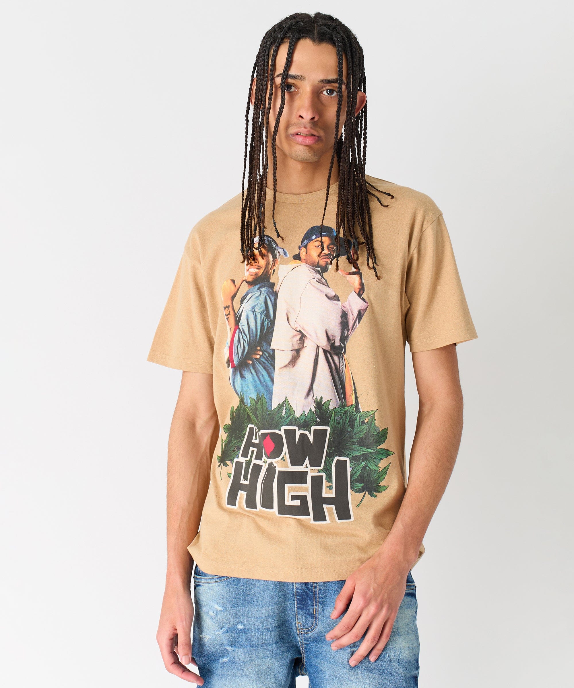 How High Short Sleeve Tee - Khaki