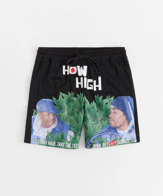 How High Mesh Short - Black