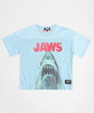 Jaws Football Jersey - Light Blue