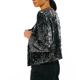 Umera Velvet Sequin Jacket