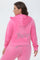 Plus-Size OG Big Bling Velour Hoodie by Juicy Couture